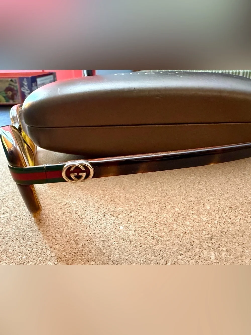 Gucci Tortoiseshell Brown Glasses, Pre-Owned, Great Condition, Made in Italy